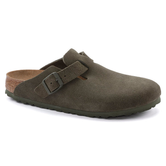 Birkenstock Boston Suede Leather Narrow