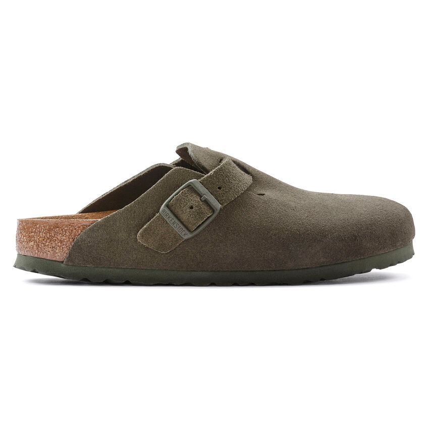 Birkenstock Boston Suede Leather Narrow