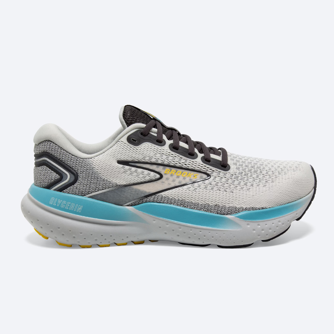 Brooks Men's Glycerin 21 - Coconut/Forged Iron/Yellow