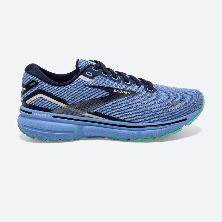 Brooks Women's Ghost 15 - Vista Blue/Peacoat/Linen