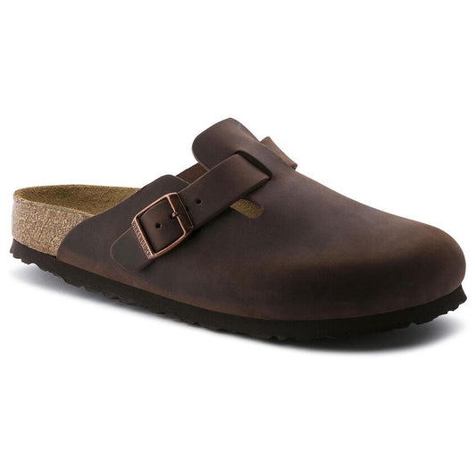 Birkenstock Boston Soft Footbed Oiled Leather Regular