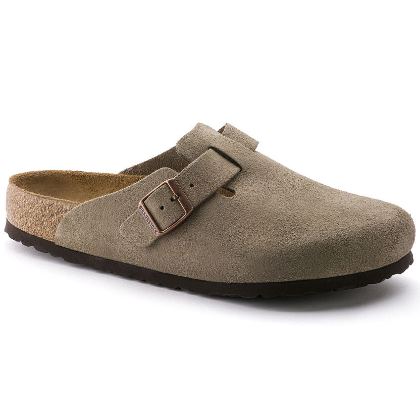 Boston Soft Footbed Suede Leather Narrow