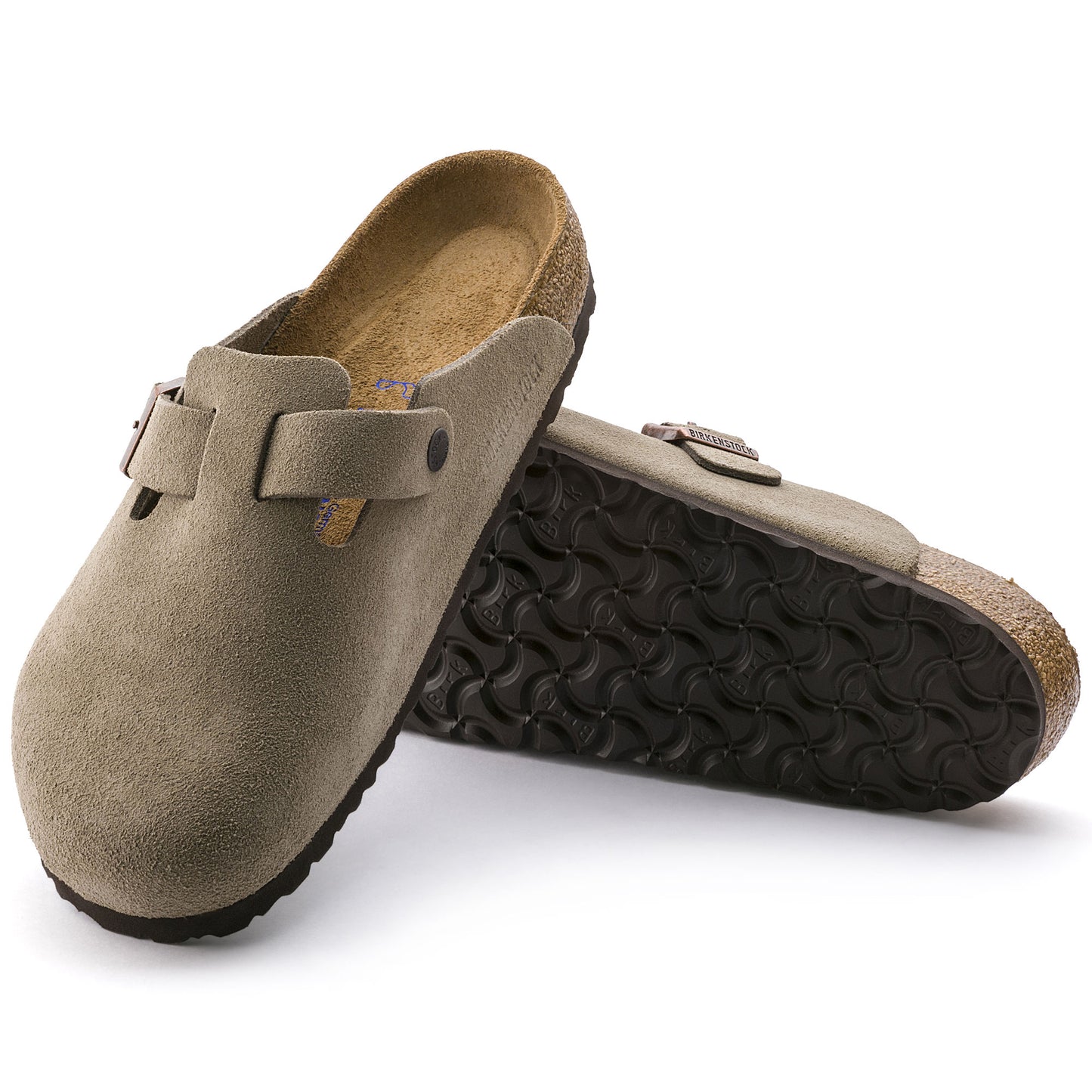 Boston Soft Footbed Suede Leather Regular