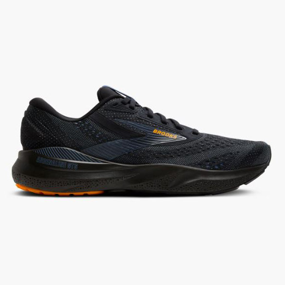 Brooks Men's Adrenaline GTS 24 - Black/Country Blue/Orange