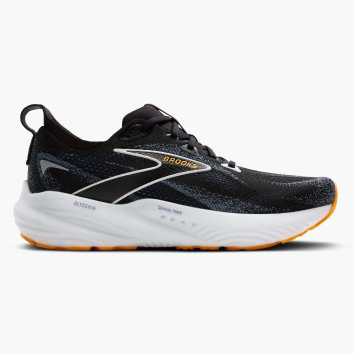 Brooks Men's Glycerin 21 - Black/Country Blue/Orange Pop