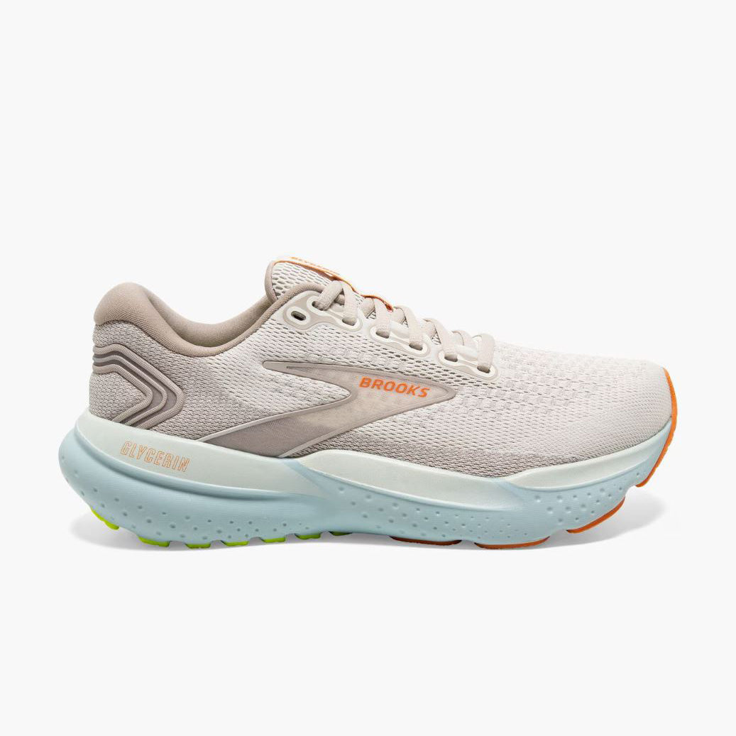 Brooks Women's Glycerin 21 - Coconut/Aqua/Autumn Sunset
