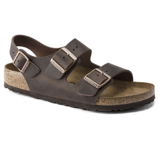 Birkenstock Men's Milano Oiled Leather - Regular
