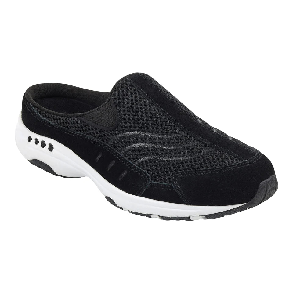 Easy Spirt Women's Traveltime Clogs - Black/White