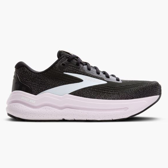 Brooks Women's Ghost Max 2 - Black/White/Orchid Ice