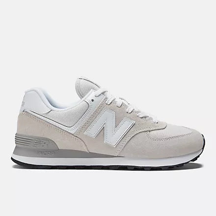 New Balance Men's 574 Core - White with Grey