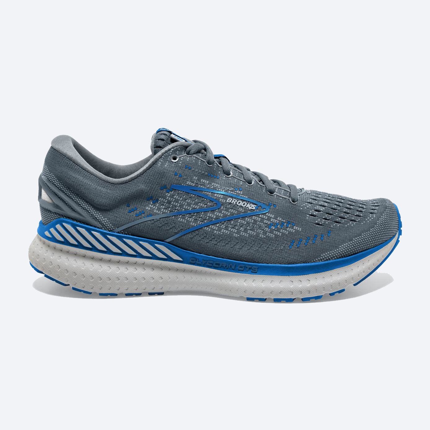 Brooks Men's Glycerin GTS 19 - Quarry/Grey/Dark Blue