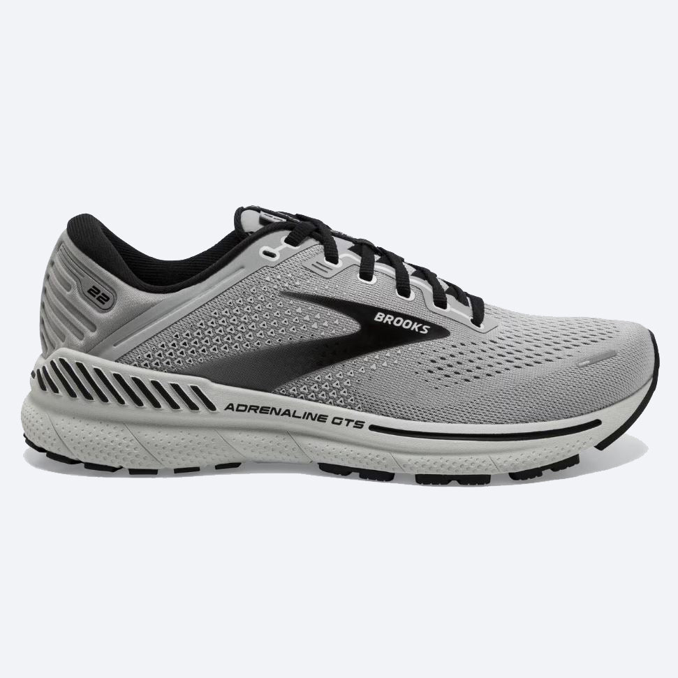 Brooks Men's Adrenaline GTS 22 - Alloy/Grey/Black
