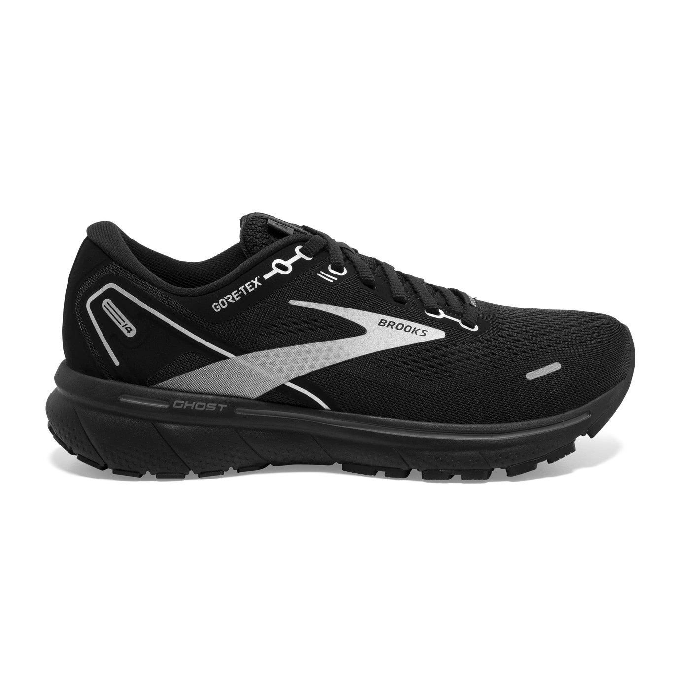 Brooks Women's Ghost 14 GTX - Black/Blackened Pearl/Aquaglass
