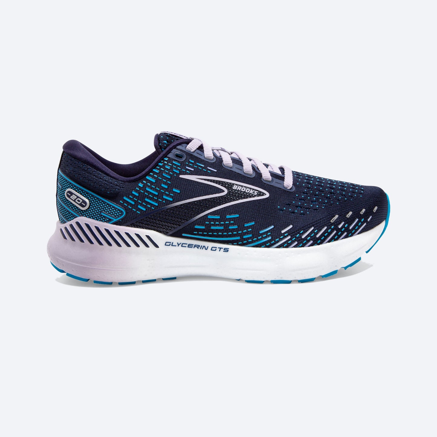 Brooks Women's Glycerin GTS 20 - Peacoat/Ocean/Pastel Lilac