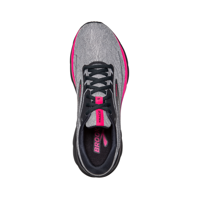 Brooks Women's Trace 2 - Oyster/Ebony/Pink