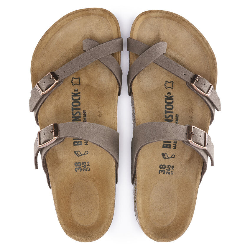 Birkenstock Womens Mayari Birkibuc Medium/Narrow