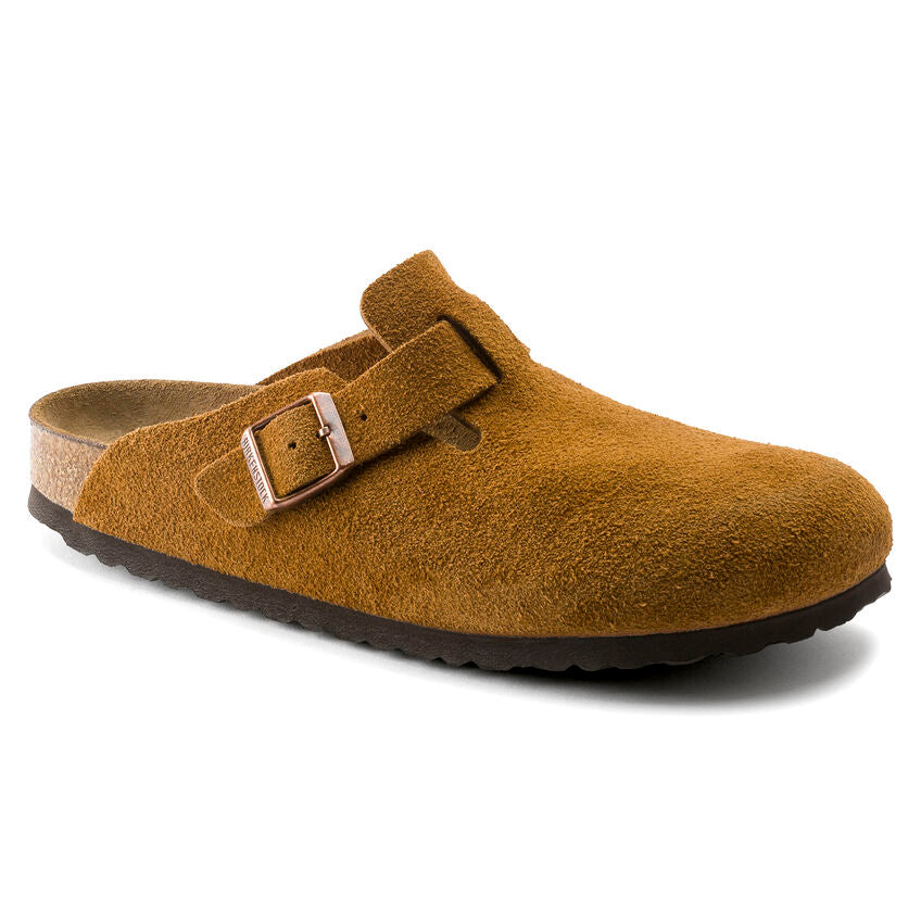 Boston Soft Footbed Suede Leather Narrow