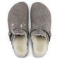 Birkenstock Women's Boston Shearling Suede Leather Narrow