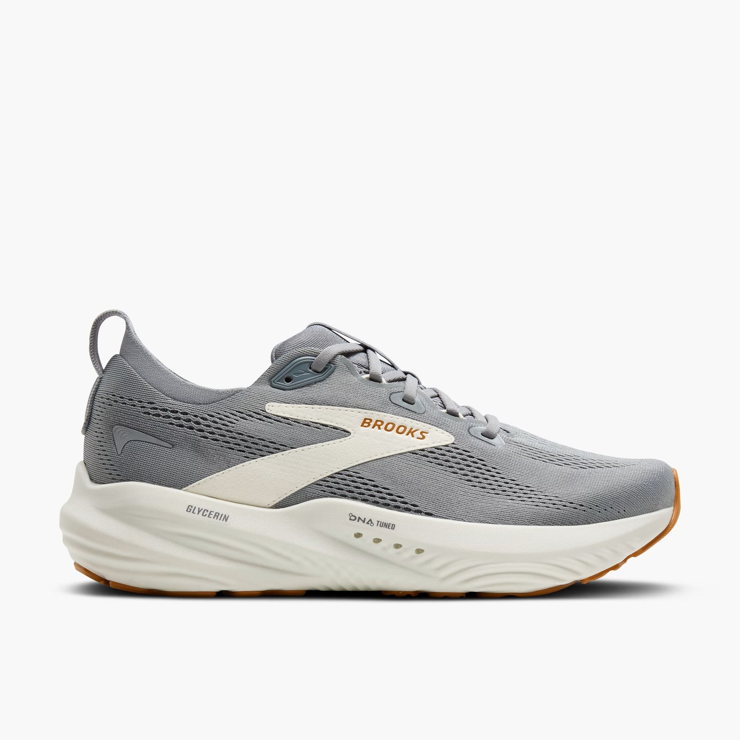 Brooks Men's Glycerin 22  - Primer Gray/Gray/Honey Ginger