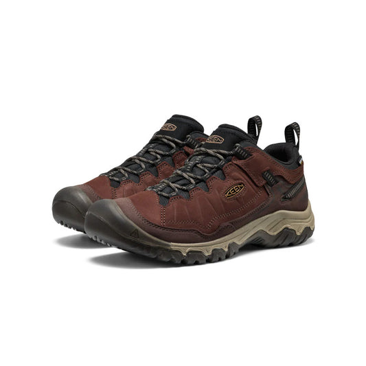 Keen Men's Targhee IV Waterproof Hiking Shoe - Java/Bison