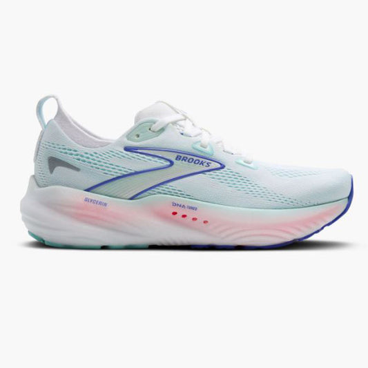 Brooks Women's Glycerin 22 - White/Limpet Shell/Amparo Blue