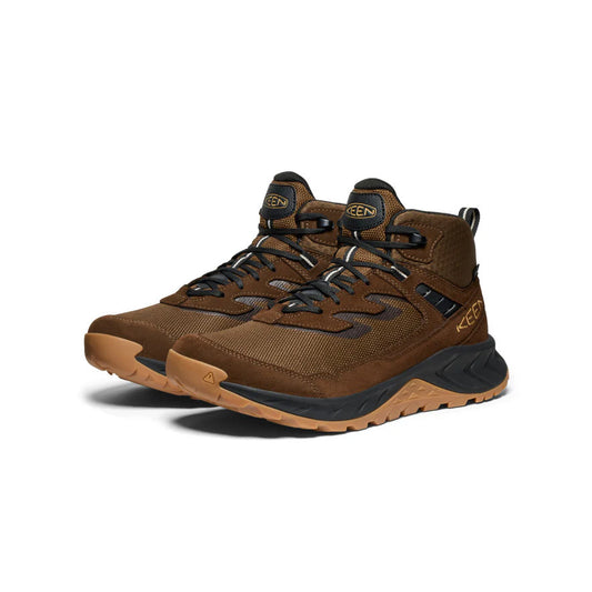 Keen Men's Hightrail Waterproof Hiking Boot - Dark Earth/Oak Buff