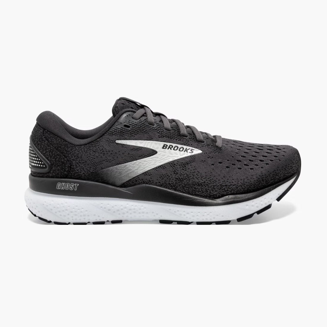 Brooks Men's Ghost 16 - Black/Grey/White