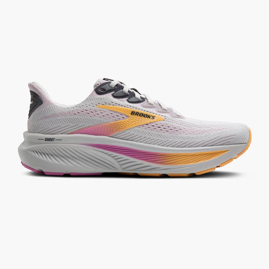 Brooks Women's Ghost 17 - Oyster/Apricot/Pink