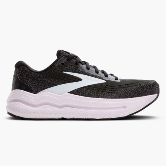 Brooks Women's Ghost Max 2 - Black/White/Orchid Ice