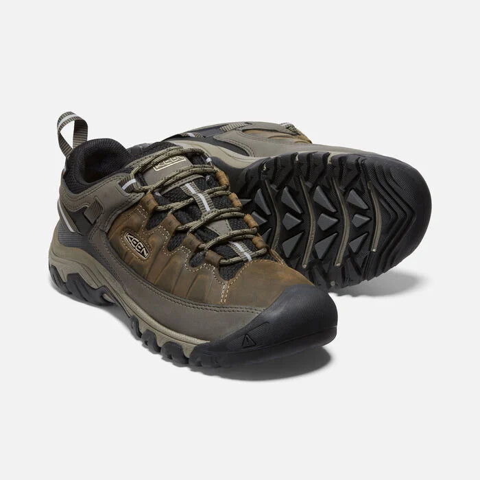 Keen Men's Targhee III Waterproof Wide - Bungee cord/black