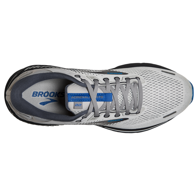 Brooks Men's Adrenaline GTS 22 - Oyster/India Ink/Blue