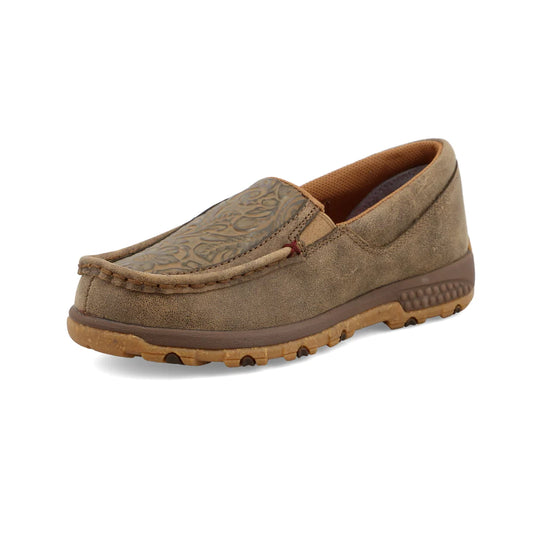 Twisted X Women's Slip-on Driving Moc - Bomber Tooled